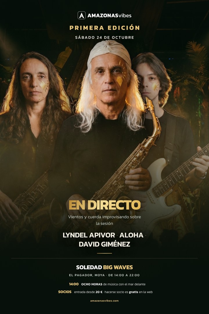 Cartel de Instrumentos en directo