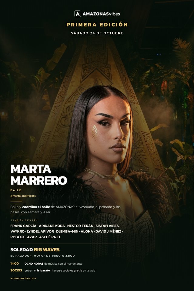 Cartel de Marta Marrero