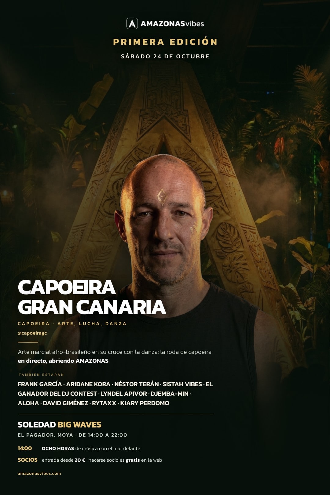 Cartel de Capoeira Gran Canaria