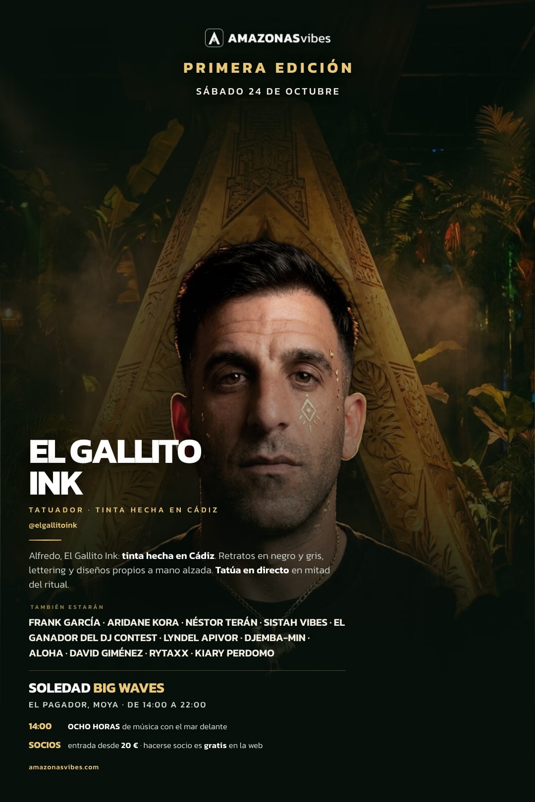 Cartel de El Gallito Ink